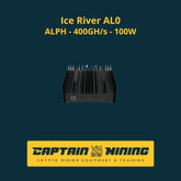 IceRiver AL0 Alephium ASIC miner with 400GH/s hashrate and 100W power consumption